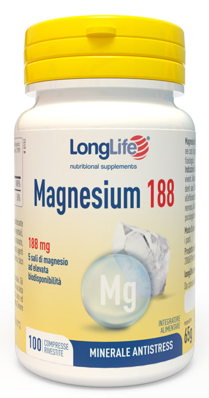 LONGLIFE MAGNESIUM 188 100 COMPRESSE