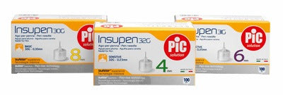 AGO PER PENNA DA INSULINA PIC 32 GAUGE 6 MM 100 PEZZI