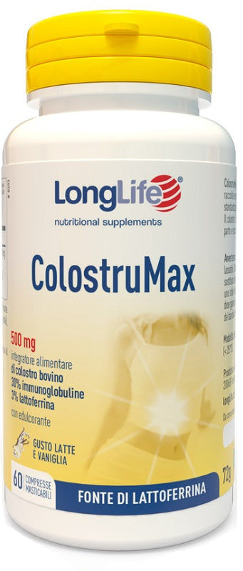 LONGLIFE COLOSTRUMAX 60 TAVOLETTE