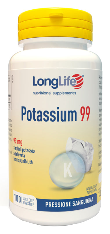 LONGLIFE POTASSIUM 99 100 TAVOLETTE