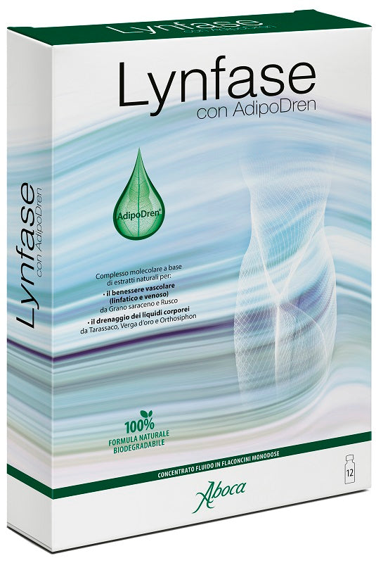 LYNFASE FITOMAGRA 12 FLACONCINI 15 G