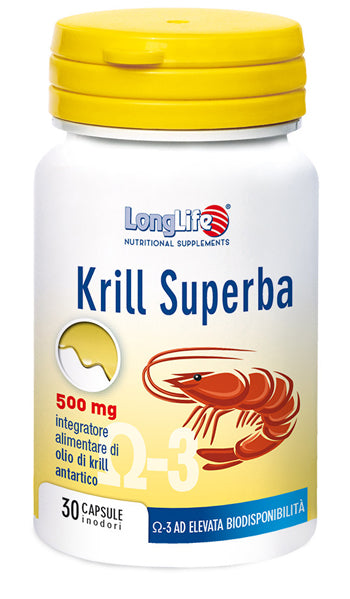 LONGLIFE KRILL SUPERBA 30 CAPSULE