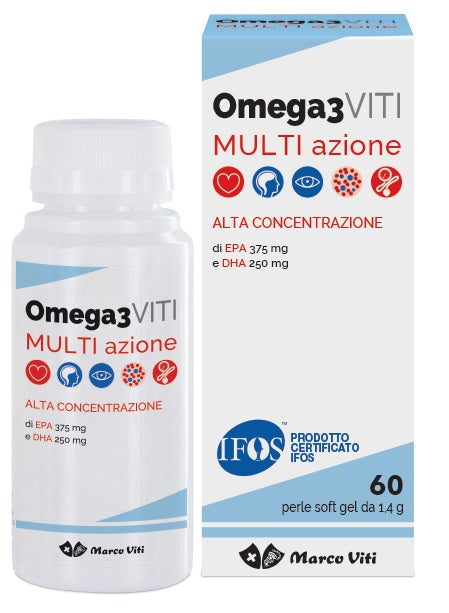 MARCO VITI FARMACEUTICI Spa OMEGA 3 CARDIO MULTIAZIONE 60 PERLE