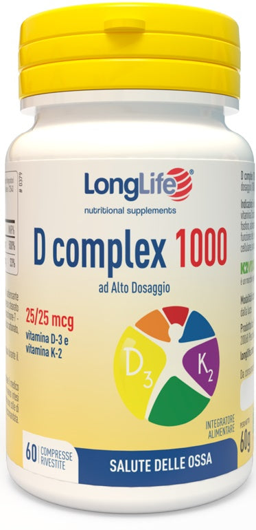 LONGLIFE D COMPLEX 1000 60 COMPRESSE