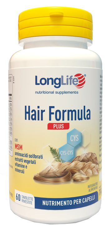 LONGLIFE HAIR FORMULA PLUS 60 TAVOLETTE