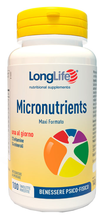 LONGLIFE MICRONUTRIENTS 100 TAVOLETTE