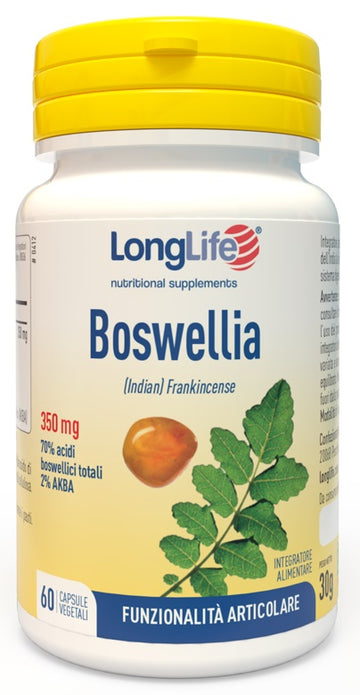 LONGLIFE BOSWELLIA 60 CAPSULE VEGETALI