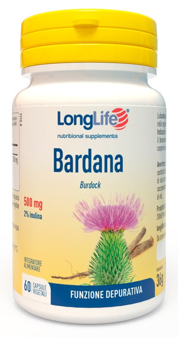 LONGLIFE BARDANA 60 CAPSULE VEGETALI