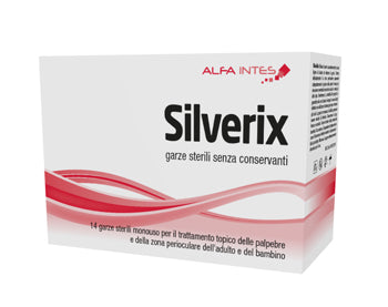 GARZA PERIOCULARE SILVERIX 14 PEZZI