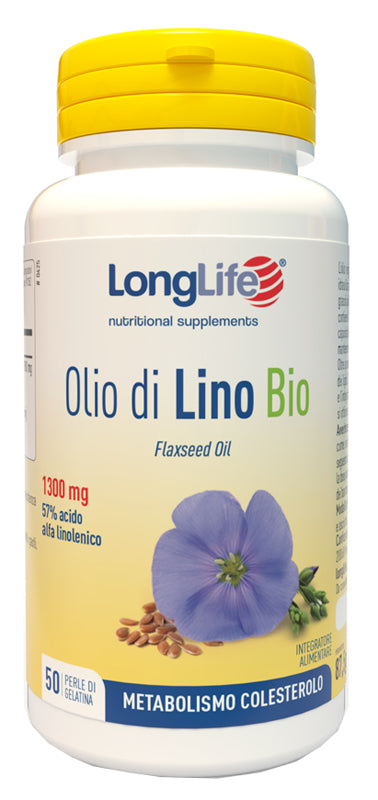 LONGLIFE OLIO DI LINO BIO 50 PERLE