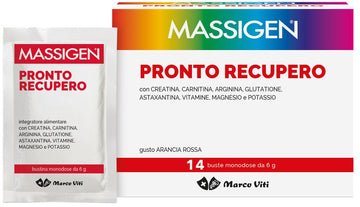 Marco Viti Massigen Pronto Recupero Integratore Alimentare 14 Buste / Bustine 6 g