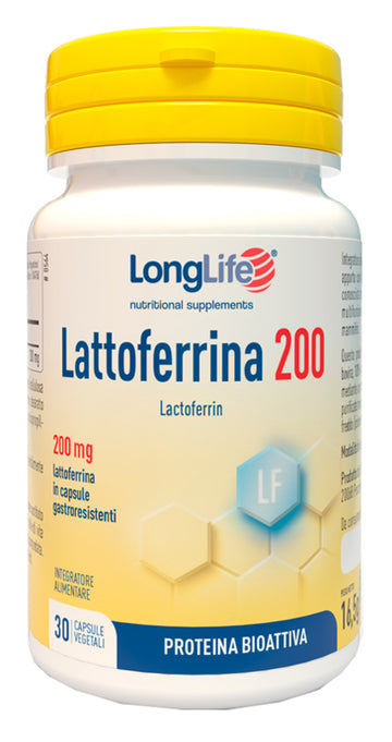 LONGLIFE LATTOFERRINA200 30 CAPSULE GASTRORESISTENTI