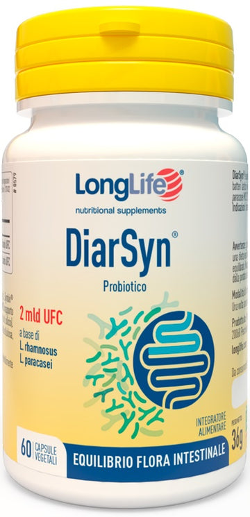 LONGLIFE DIARSYN 60 CAPSULE VEGETALI GASTROPROTETTE