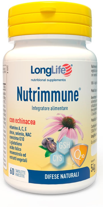 LONGLIFE NUTRIMMUNE 60 TAVOLETTE