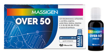 MASSIGEN OVER 50 10 FLACONI DA 25 ML