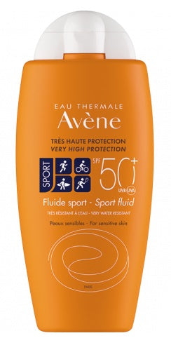 EAU THERMALE AVENE SOLARE FLUIDO SPORT SPF 50+ 100 ML