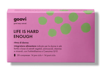 GOOVI LIFE IS HARD ENOUGH RITMO DI DONNA 28 COMPRESSE