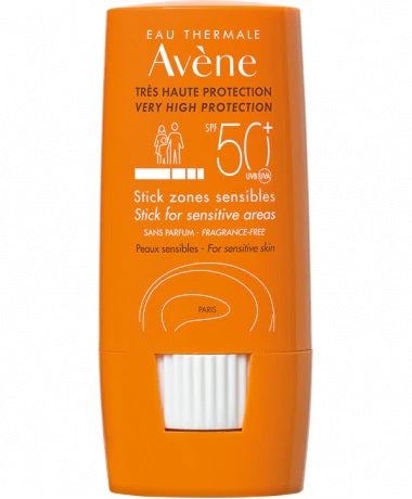 AVENE EAU THERMALE STICK LARGE ZONE SENSIBILI 50+ 8 G