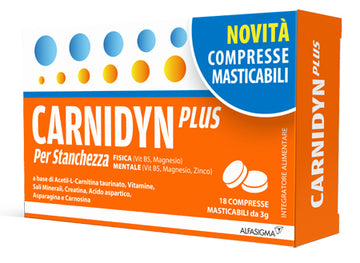 CARNIDYN PLUS 18 COMPRESSE MASTICABILI