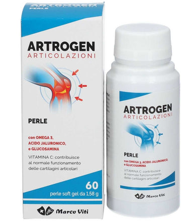 Omega 3 Viti Artrogen Articolazioni Integratore Alimentare 60 Perle