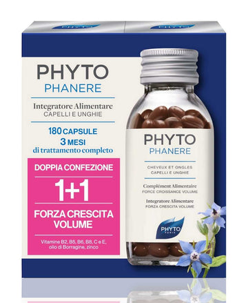 Phyto Phytophanere  Rinforzante Capelli E Unghie Integratore Alimentare 90+90 Capsule