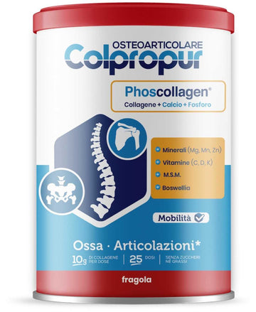 COLLAGENE COLPROPUR OSTEOARTICOLARE FRAGOLA 340 G