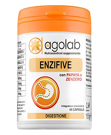 ENZIFIVE 40 CAPSULE - ENZIMI DIGESTIVI CON PAPAYA E ZENZERO