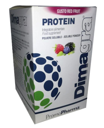 DIMAGRA PROTEIN RED FRUIT 10 BUSTE