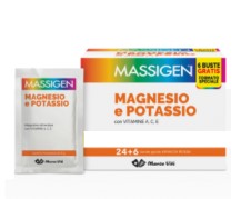 MASSIGEN MAGNESIO POTASSIO 24 BUSTINE + 6 BUSTINE