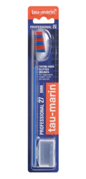 TAUMARIN SPAZZOLINO PROFESSIONAL 27 DURO CON ANTIBATTERICO